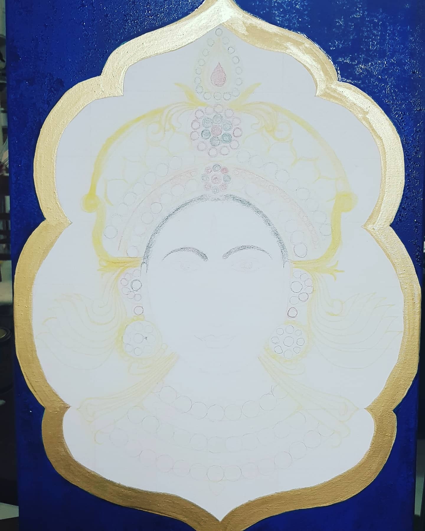 Tanjore Gold Painting